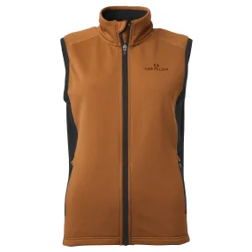 Chevalier Women's Lenzie Fleece Vest Orange/Brown | Buy Chevalier Women's Lenzie Fleece Vest Orange/Brown here | Outno