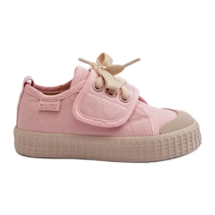 Children's sneakers HI-POLY System Big Star NN374019 Pink