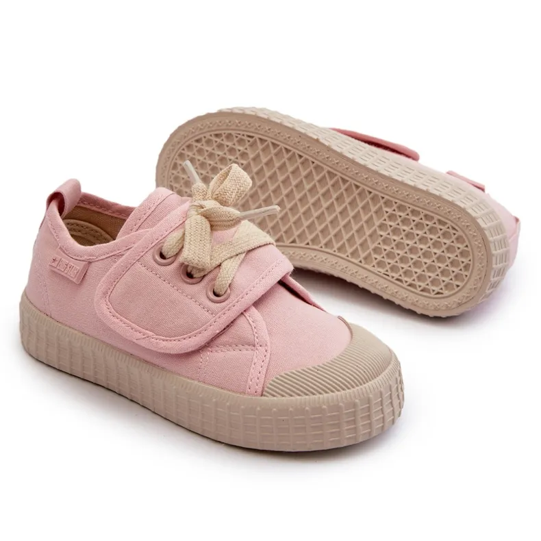 Children's sneakers HI-POLY System Big Star NN374019 Pink