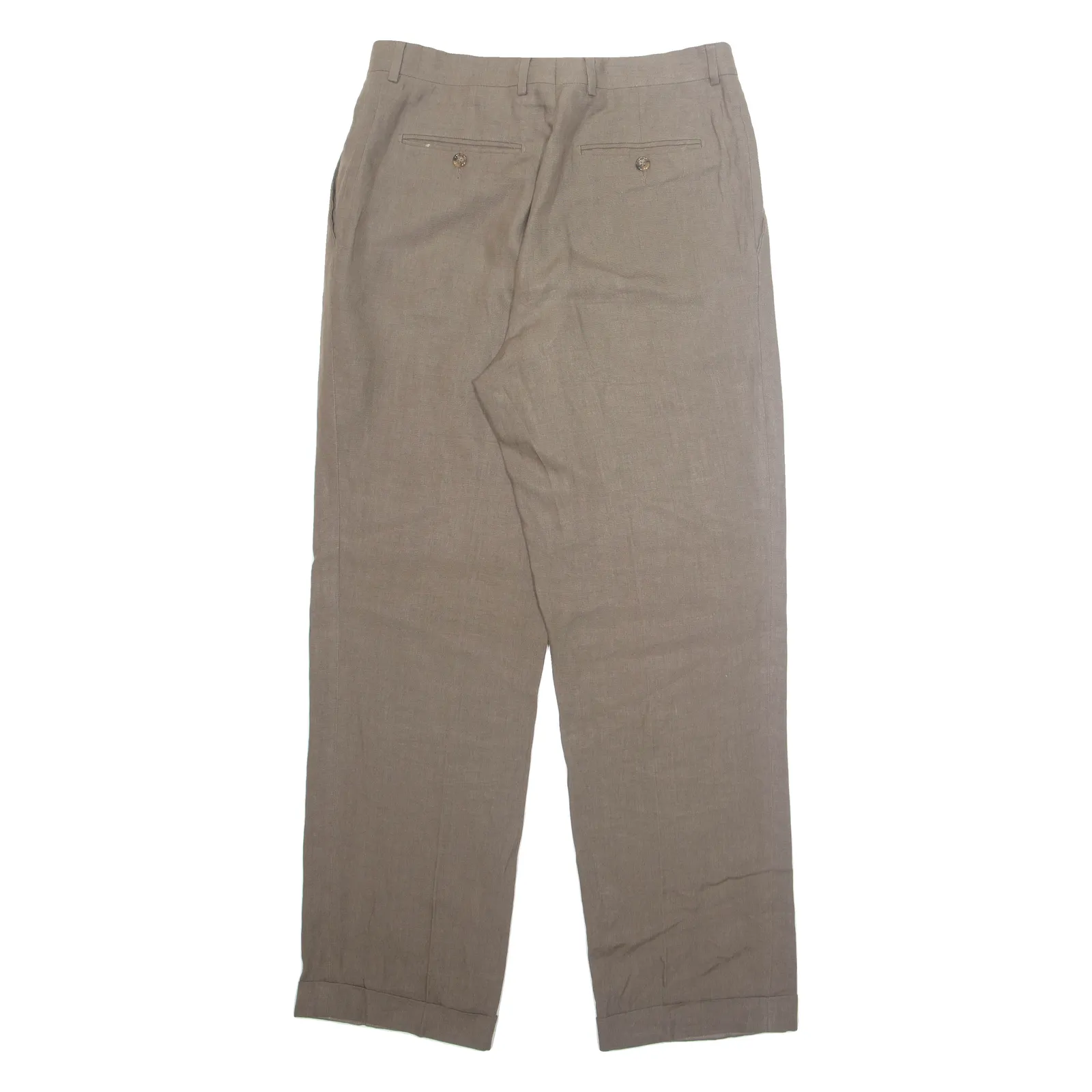 Chino Workwear Mens Trousers Brown Regular Straight W30 L31