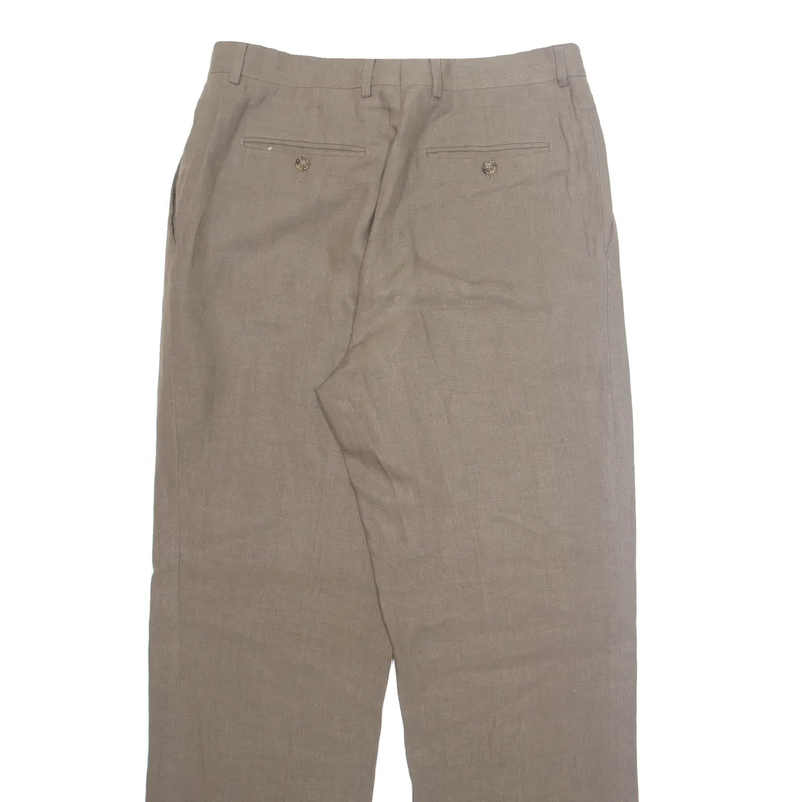 Chino Workwear Mens Trousers Brown Regular Straight W30 L31