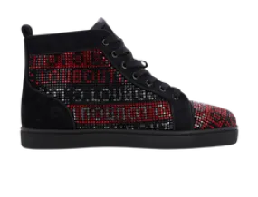 Christian Louboutin Crystal All Over Trainers