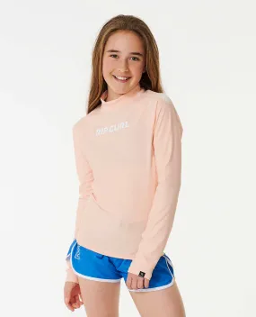 Classic Surf Long Sleeve Rash Vest Girl