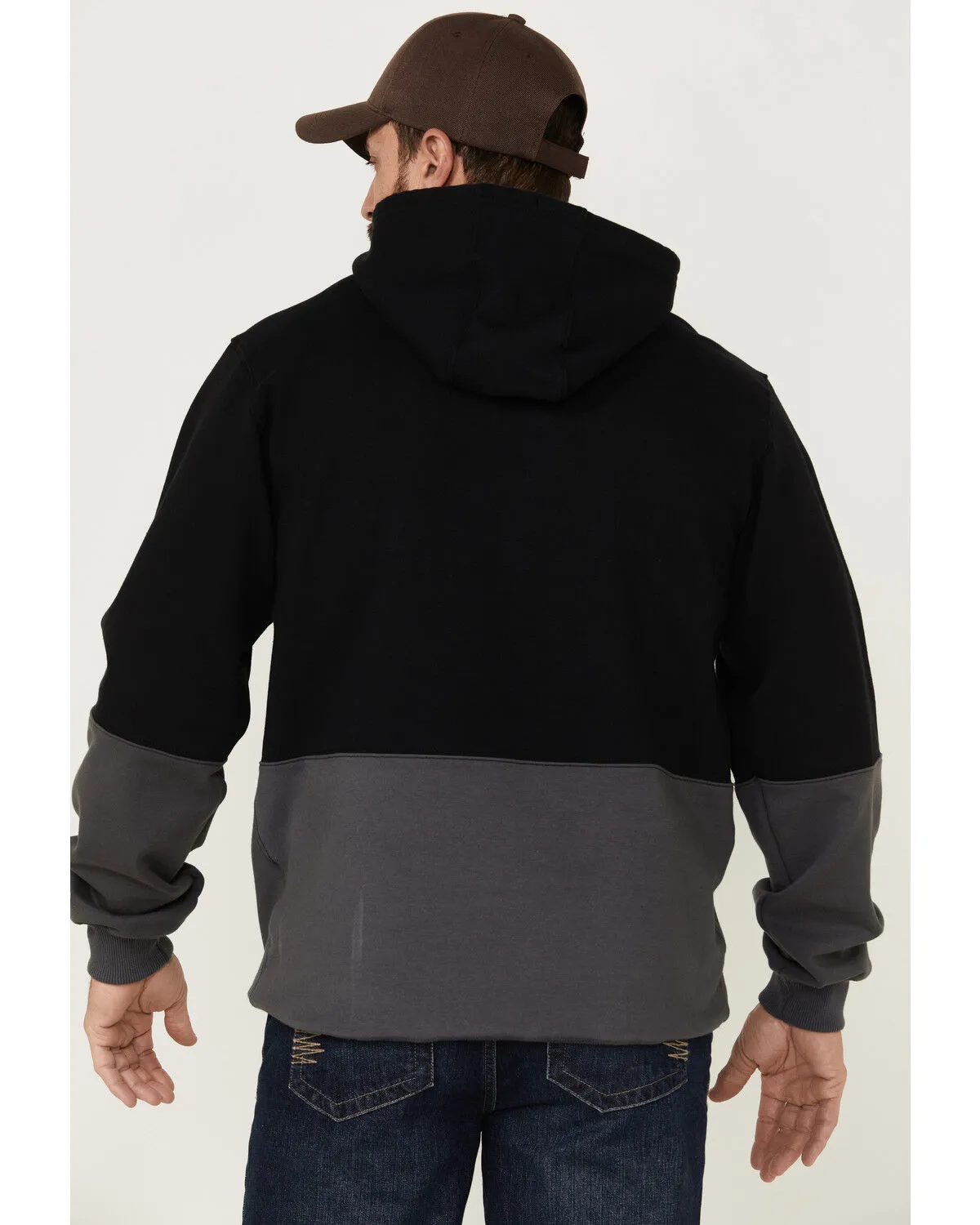 Cody James Men's FR Fleece Solid Hooded Work Sweatshirt