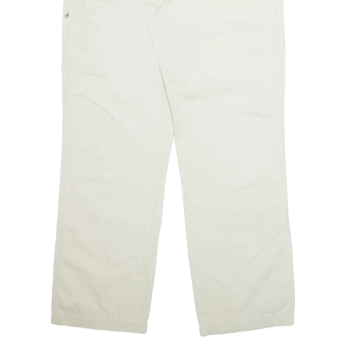 COLUMBIA Mens Trousers Cream Regular Straight W34 L32