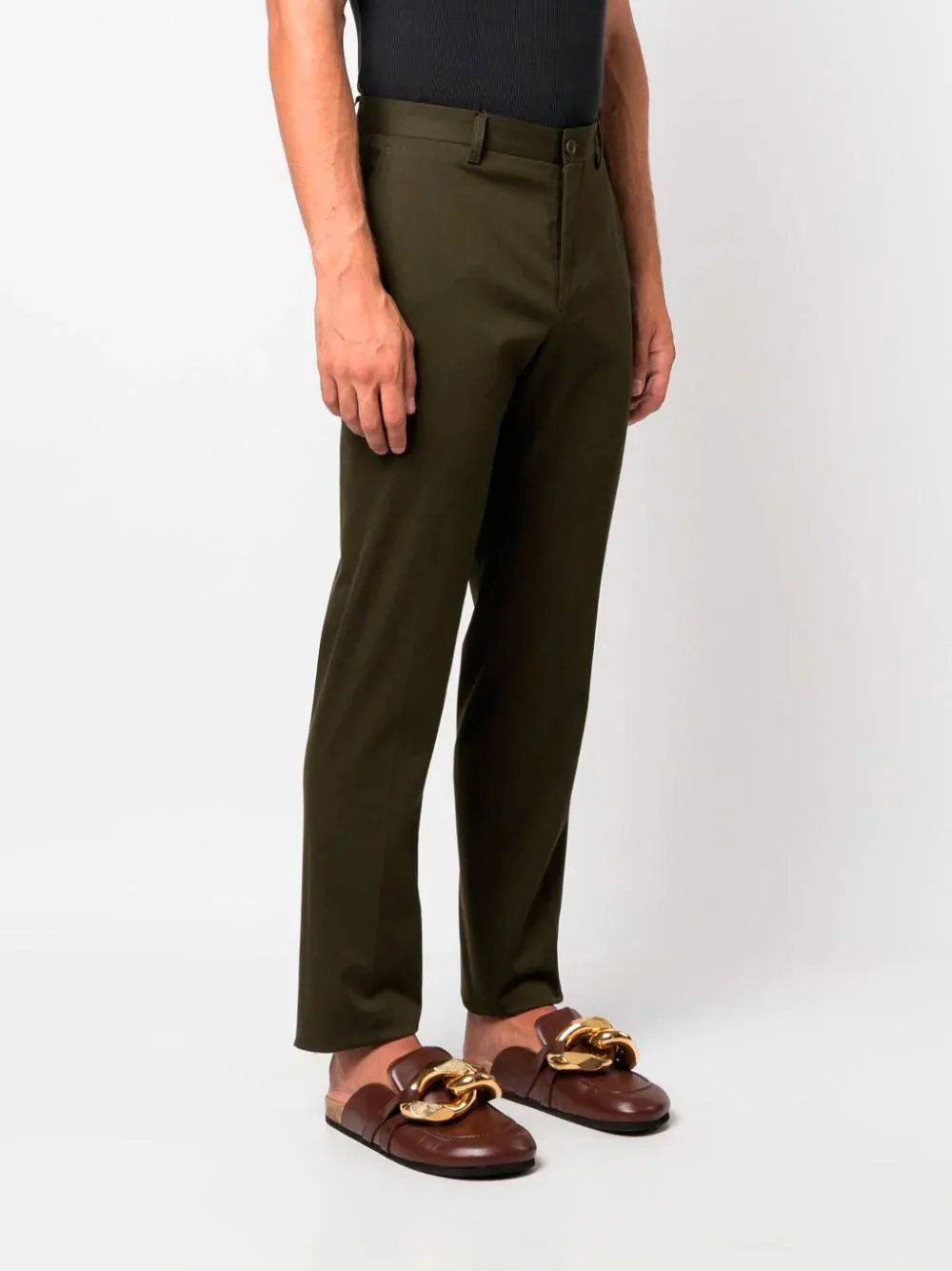 Cotton chino trousers