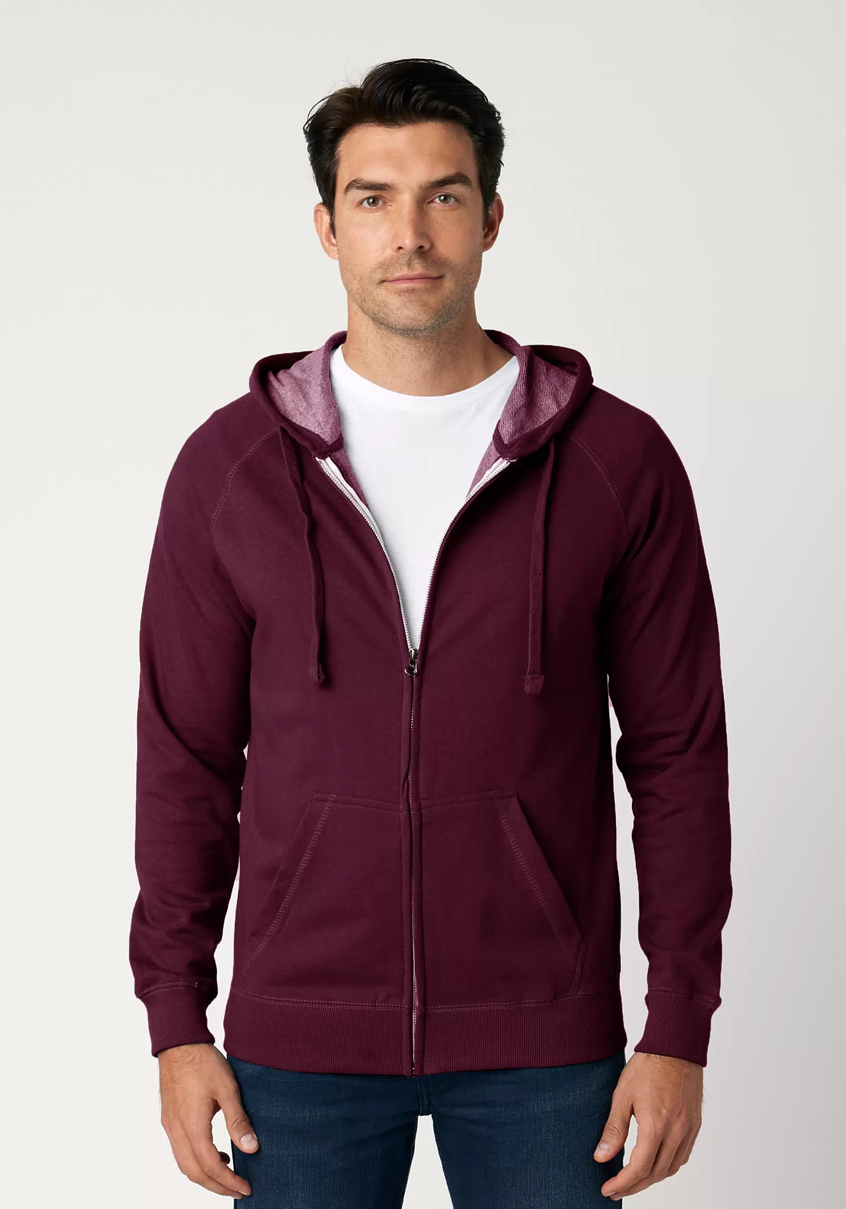 Cotton Heritage M2730 French Terry Full Zip Hoodie SKU: M2730