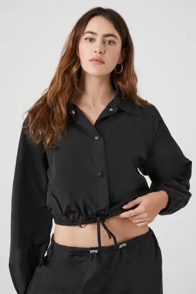 Cropped Coach Jacket