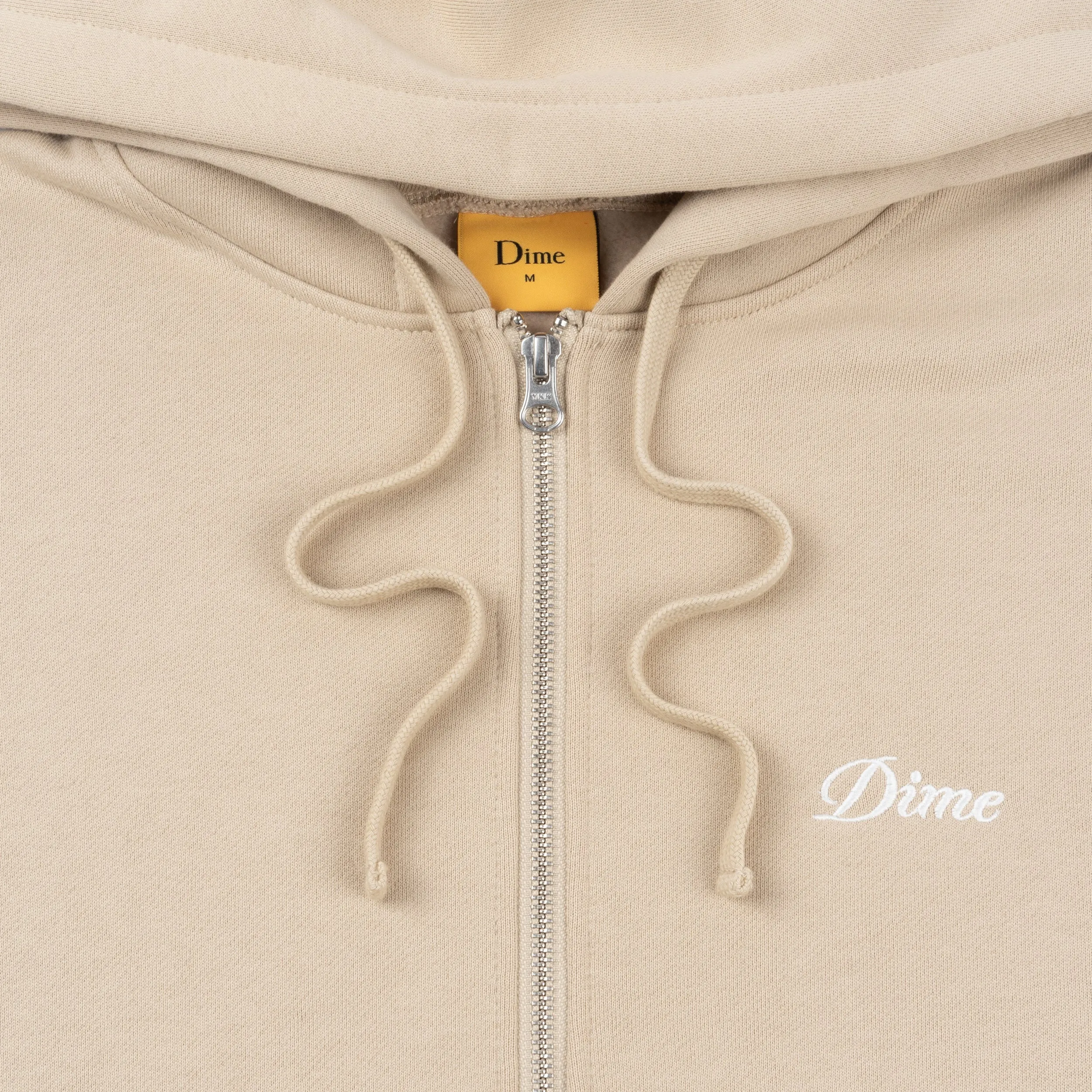 Cursive Zip Hoodie