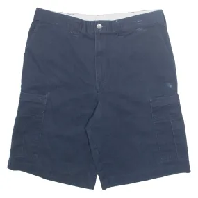 DICKIES Cargo Mens Workwear Shorts Blue M W34