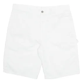 DICKIES Cargo Womens Workwear Shorts White M W34