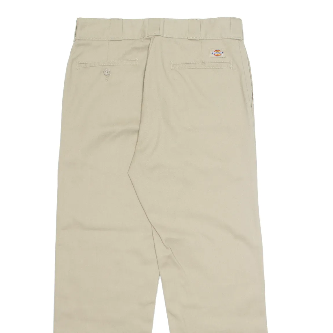 DICKIES Chino Mens Trousers Beige Regular Straight W32 L30