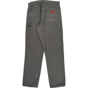 Dickies W21663G Work Trousers - 36W 33L - Grey Cotton