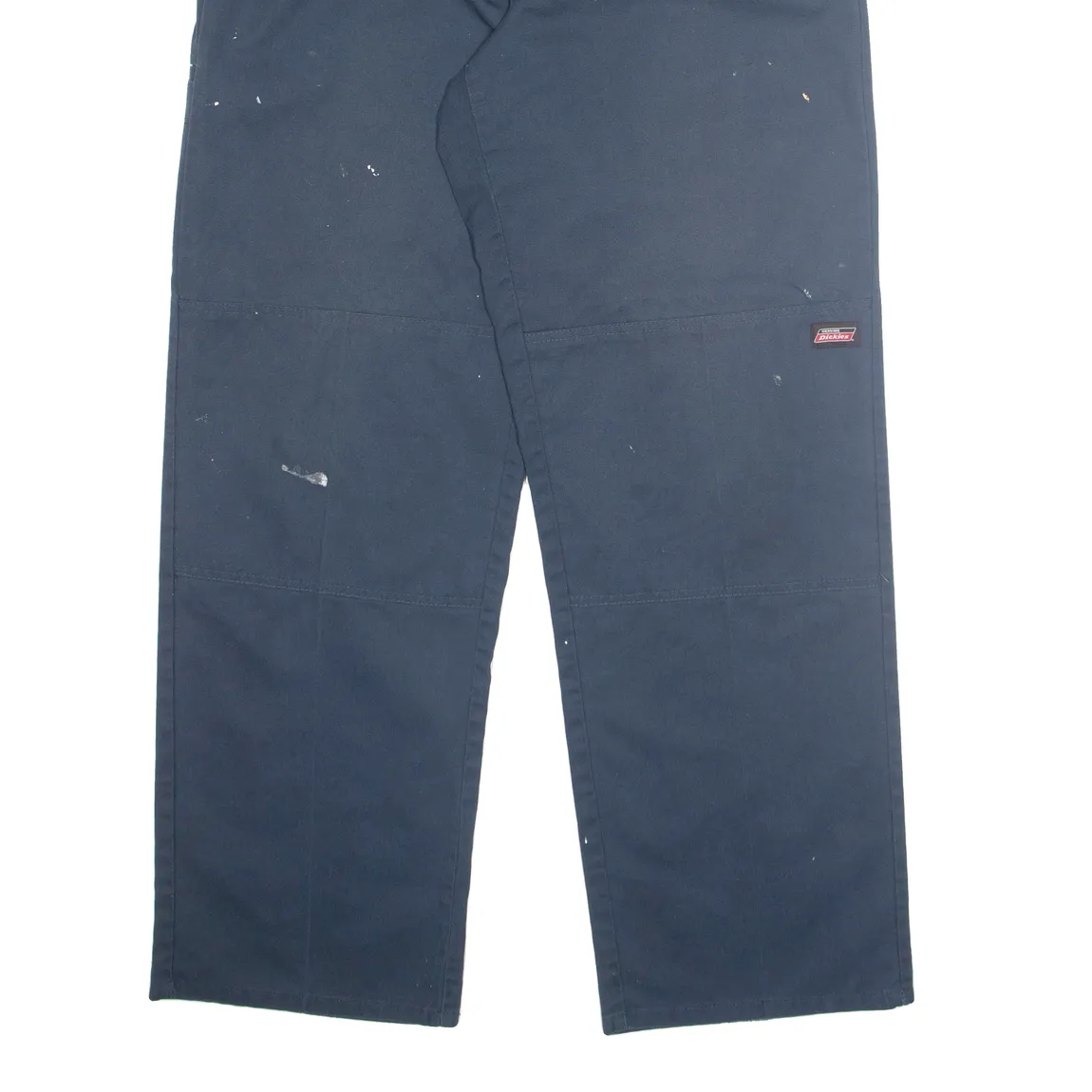 DICKIES Workwear Mens Trousers Blue Regular Straight W34 L34