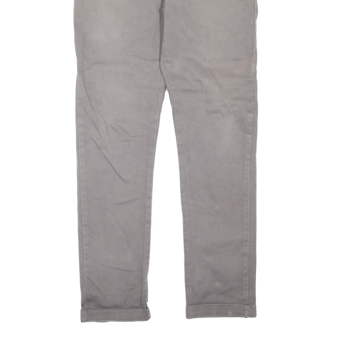 DICKIES Workwear Mens Trousers Grey Slim Skinny W34 L30