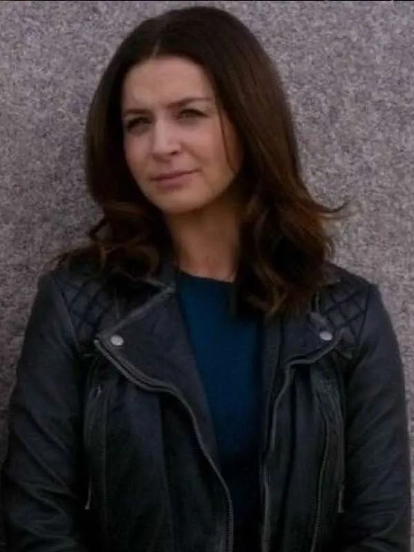 Dr. Amelia Shepherd Grey's Anatomy S13 Black Leather Jacket