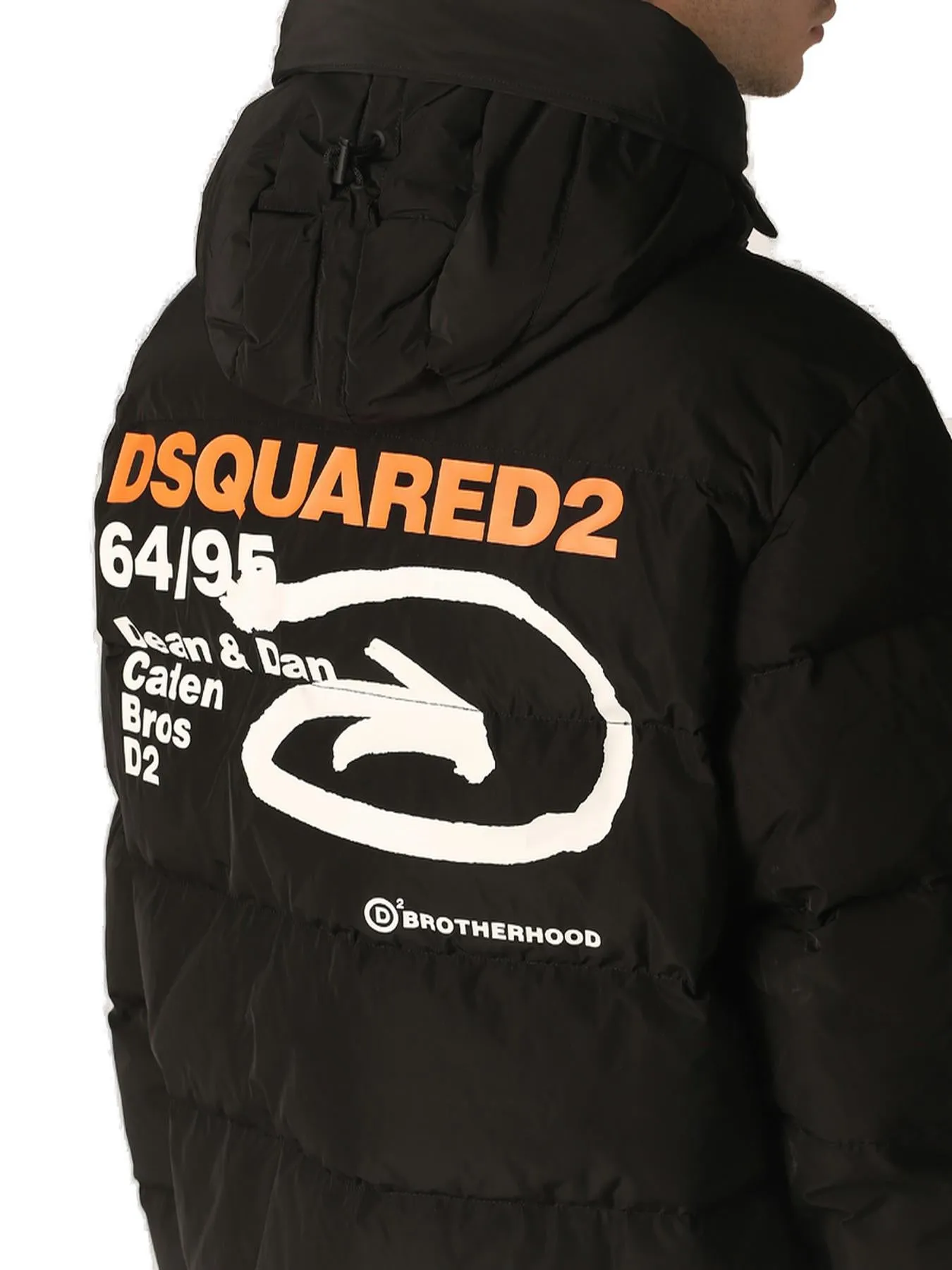 Dsquared2 Hooded Straight-Hem Padded Jacket