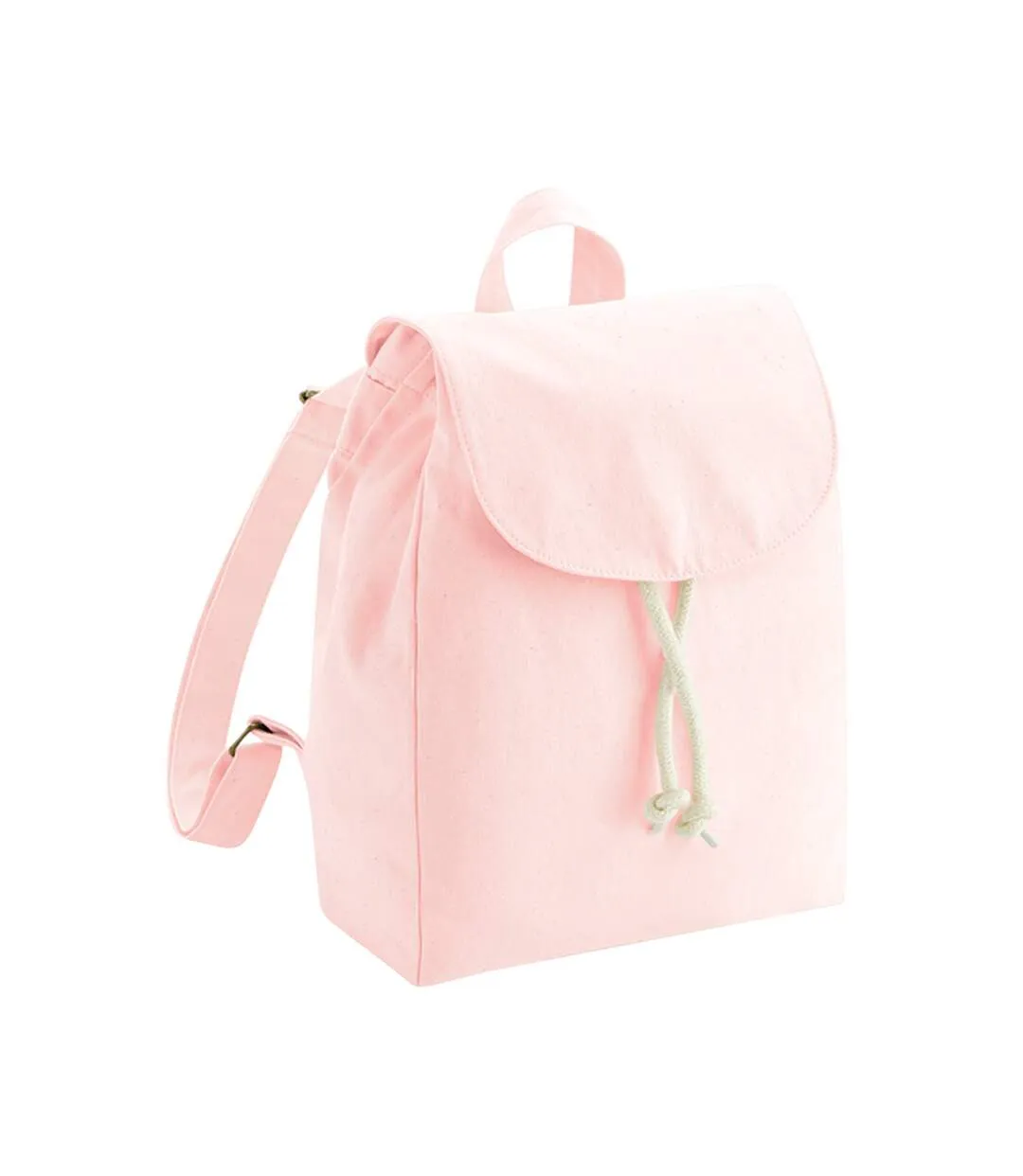 Earthaware mini organic backpack one size pastel pink Westford Mill