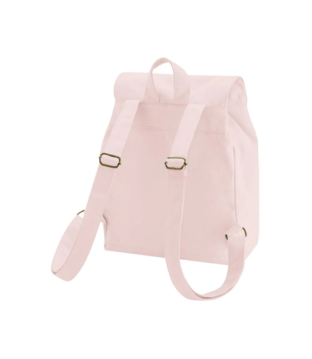 Earthaware mini organic backpack one size pastel pink Westford Mill