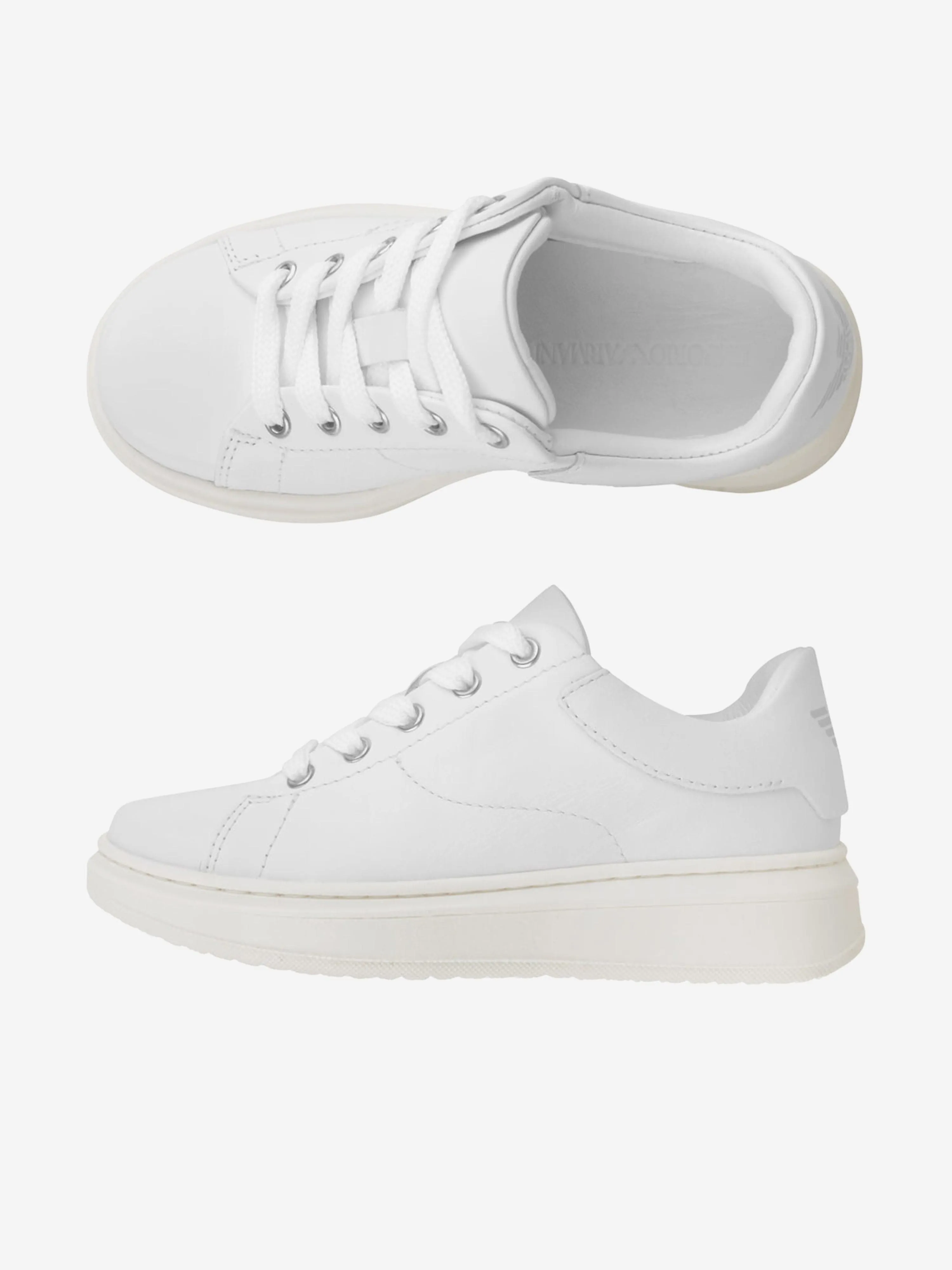 Emporio Armani Boys Lace Up Trainers