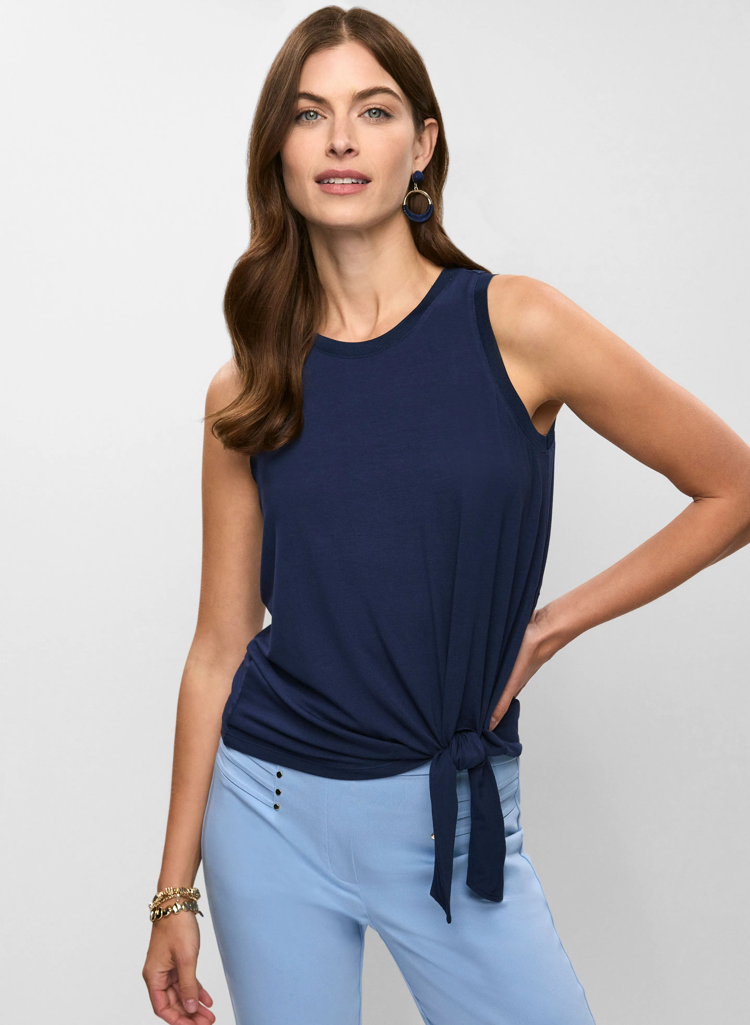 Essential Tie Hem Tank Top