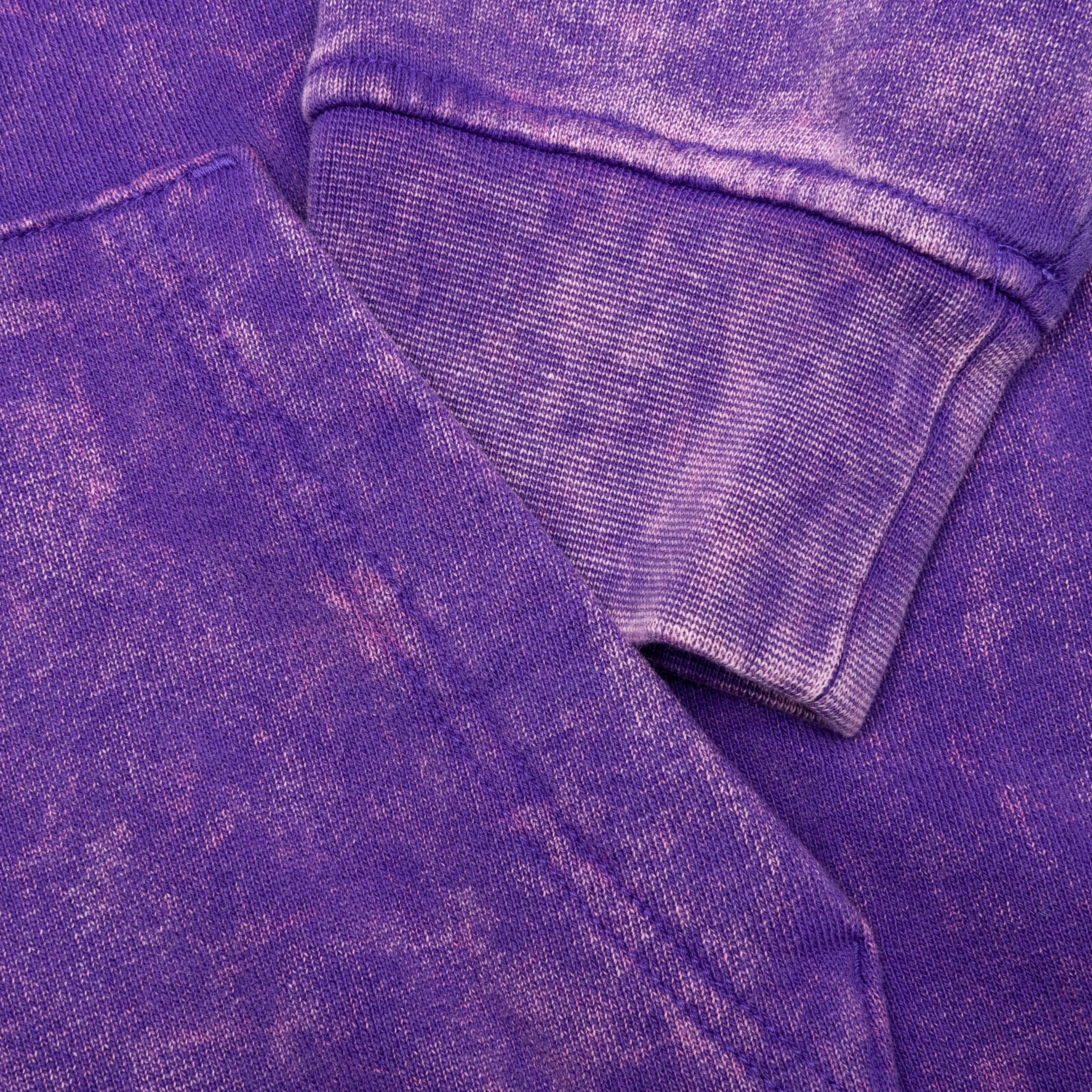 Essential Washed Fleece Hoodie - Dark Concord