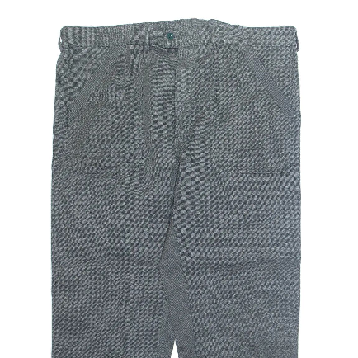 FISCHER PECHEUR Workwear Mens Trousers Grey Relaxed Straight W46 L31