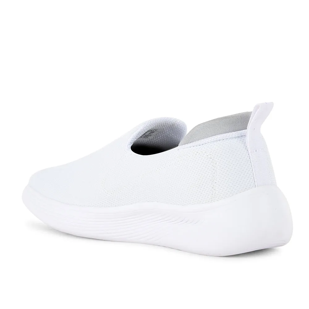 Force 10 by Liberty Men TRSTIN-2 White Sports Non Lacing Shoes