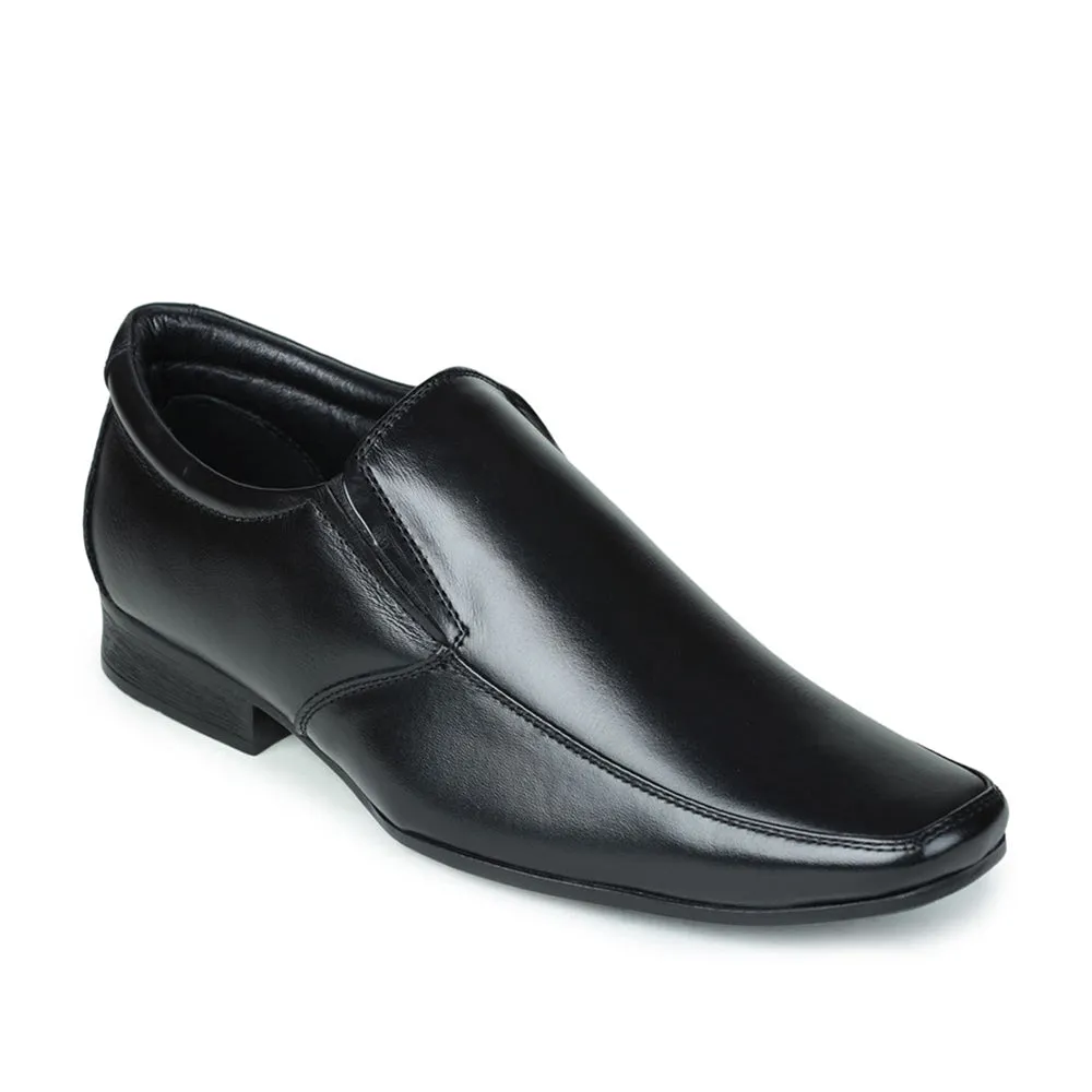 Fortune (Black) Classic Loafer Shoes For Men JPL-118 By Liberty