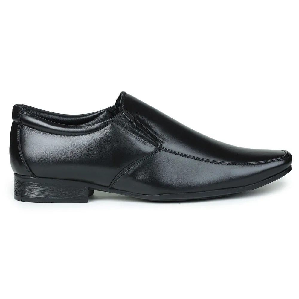 Fortune (Black) Classic Loafer Shoes For Men JPL-118 By Liberty