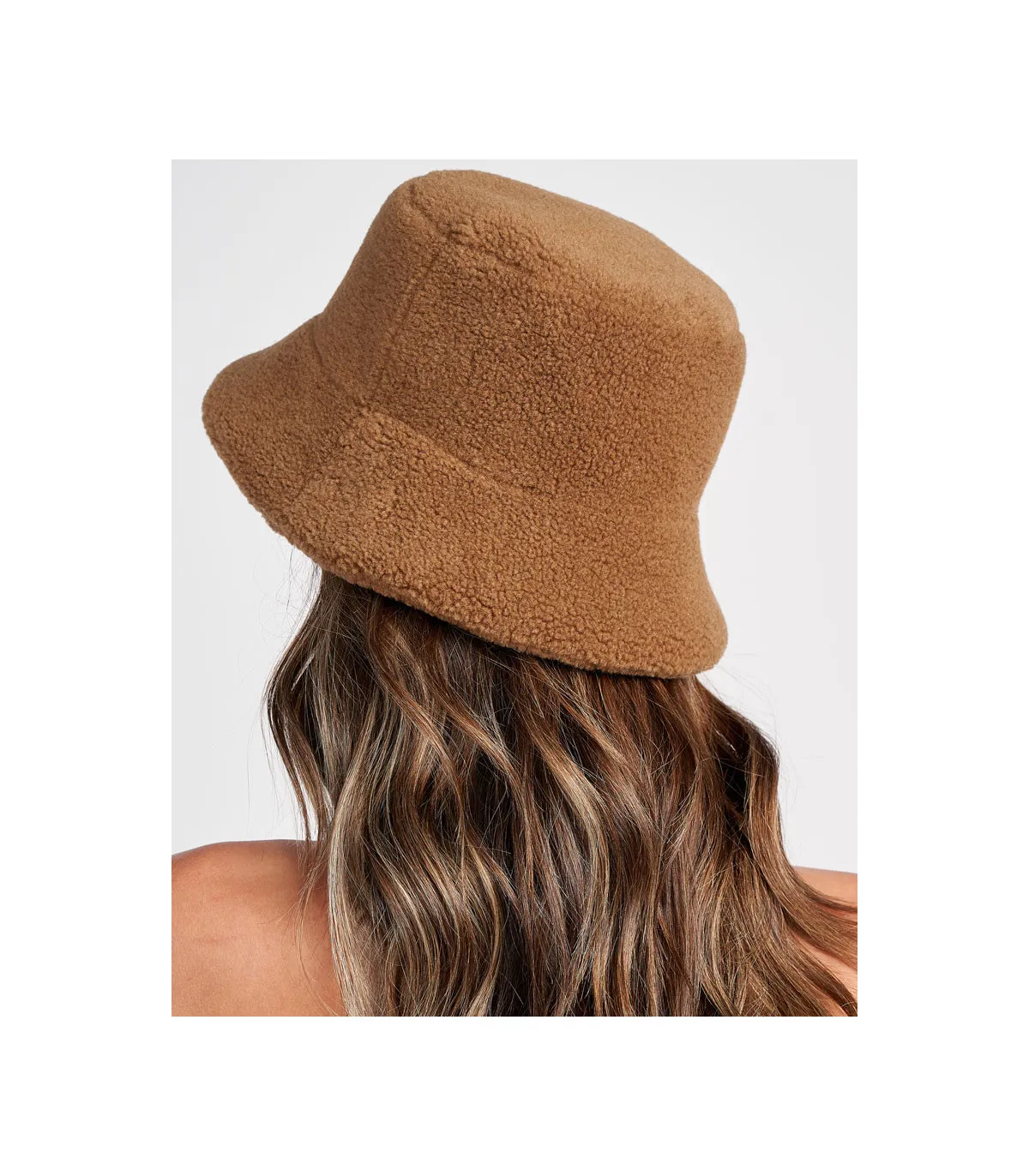 Francesca Wool Bucket Hat in Brown: FurHatWorld.com