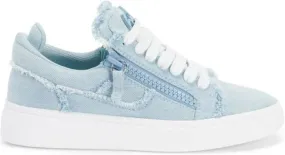 Giuseppe Zanotti GZ94 denim sneakers Blue