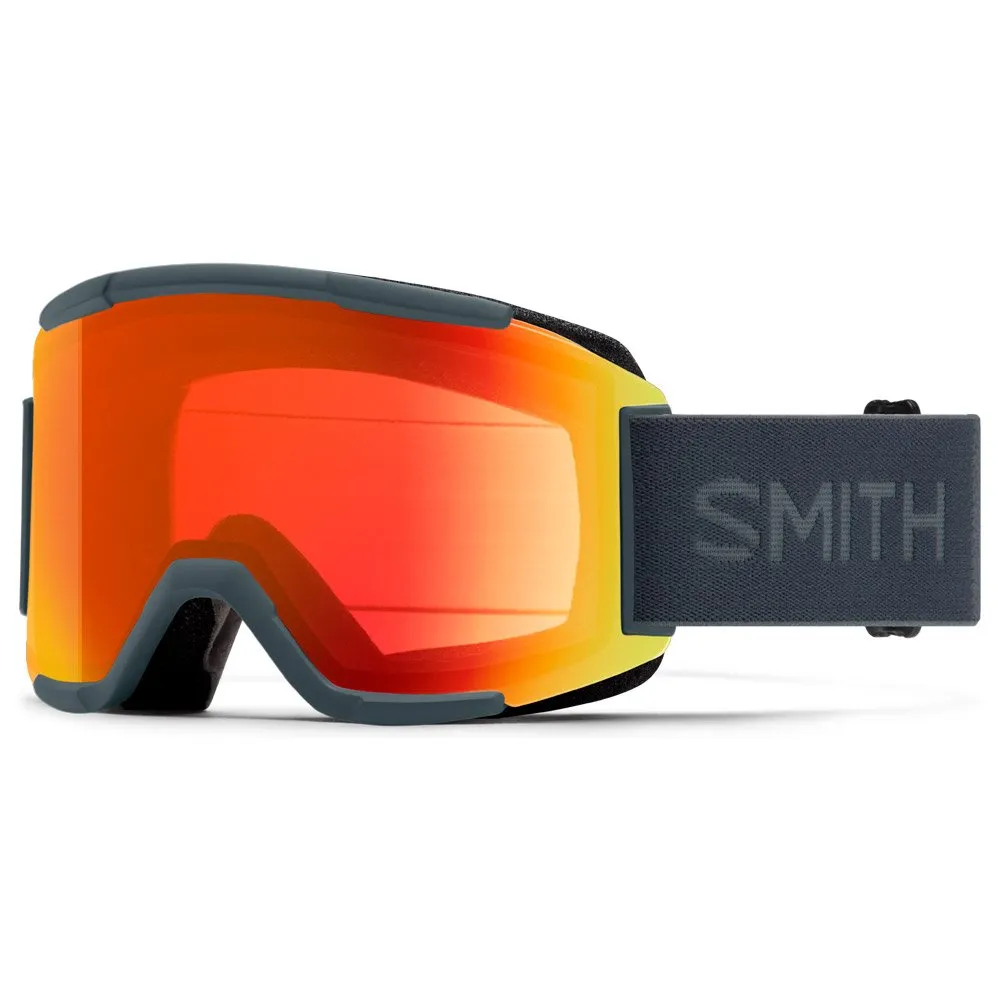 Goggles Smith ---Squad Slate Chromapop Everyday Red Mirror + Clear