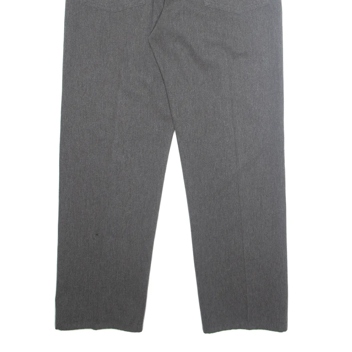 HUGO BOSS Workwear Mens Trousers Grey Regular Straight W36 L30