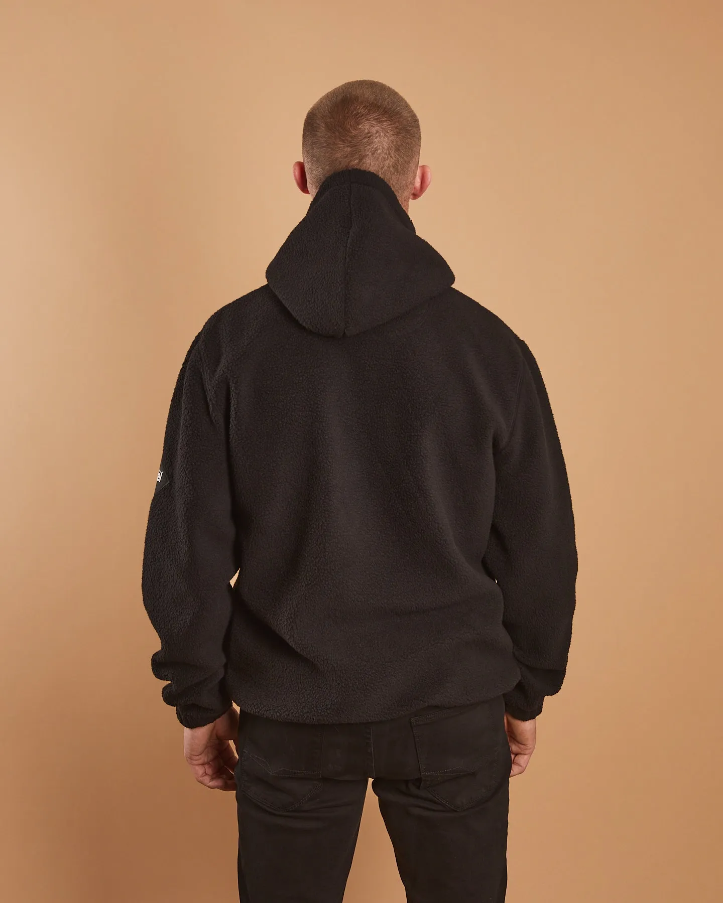 Iceberg Fleece Hoodie Black Dust