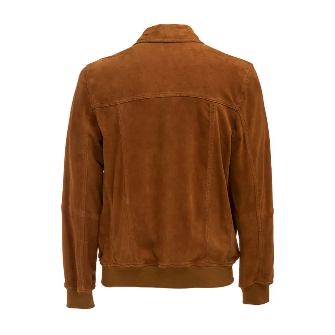 JACKET SUEDE Man Leather 