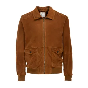 JACKET SUEDE Man Leather 