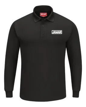 Jamar Service Vest Long Sleeve Performance Knit Polo