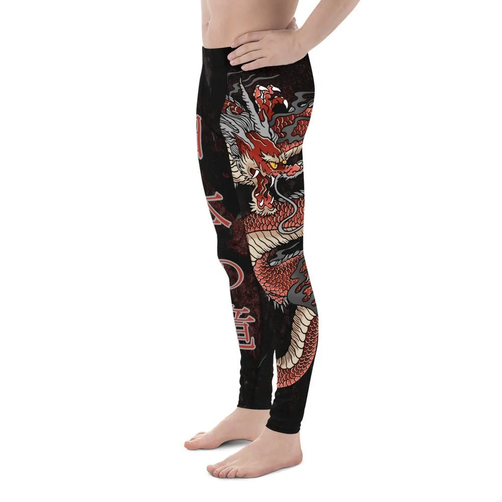 Japanese Dragon Men's Leggings