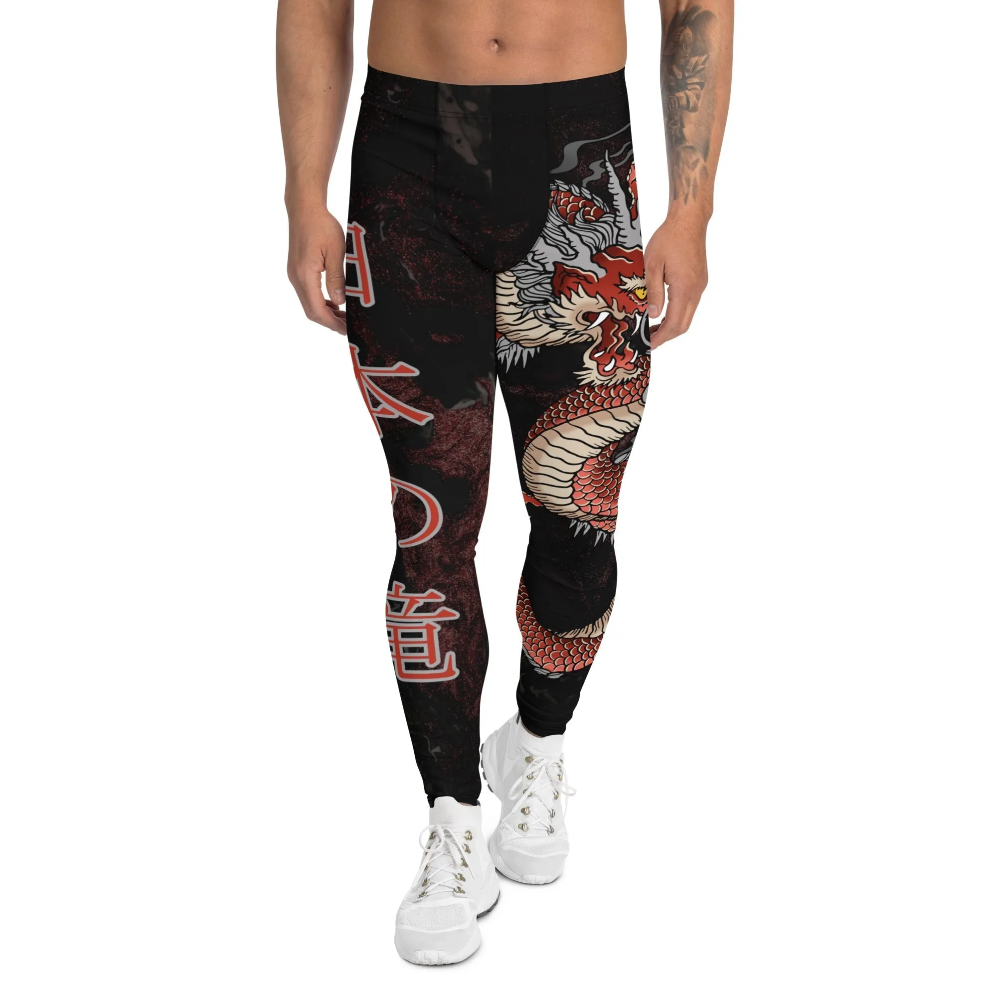 Japanese Dragon Men's Leggings