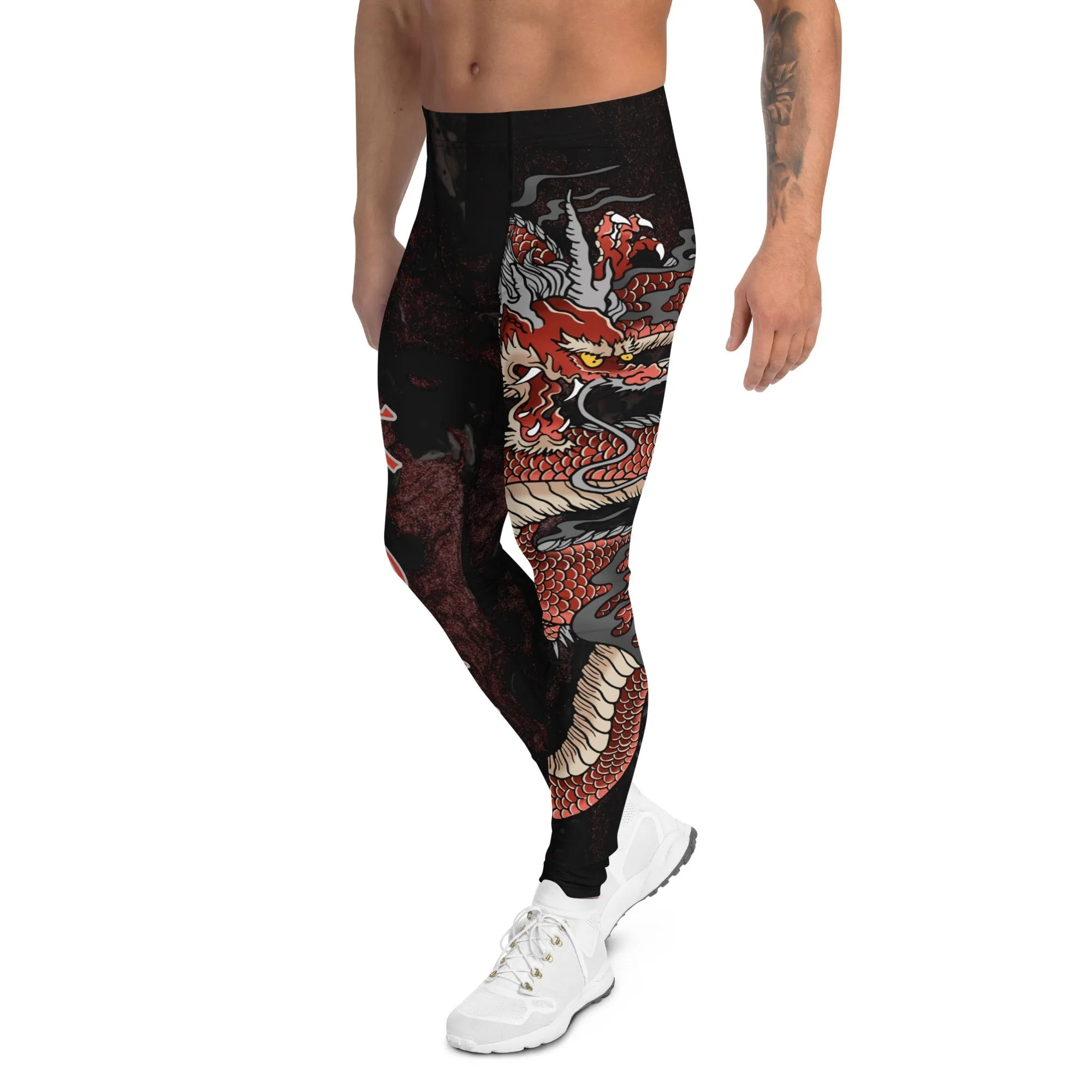 Japanese Dragon Men's Leggings