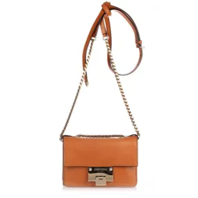 Jimmy Choo Rebel Soft Mini tan leather bag