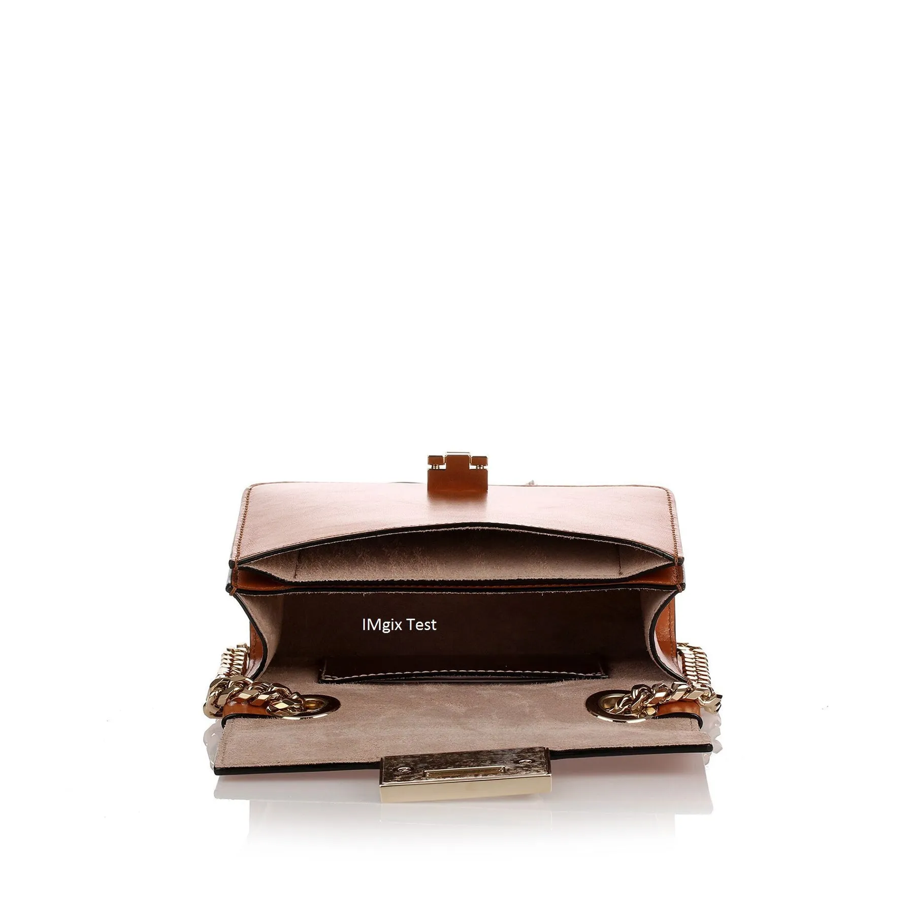 Jimmy Choo Rebel Soft Mini tan leather bag