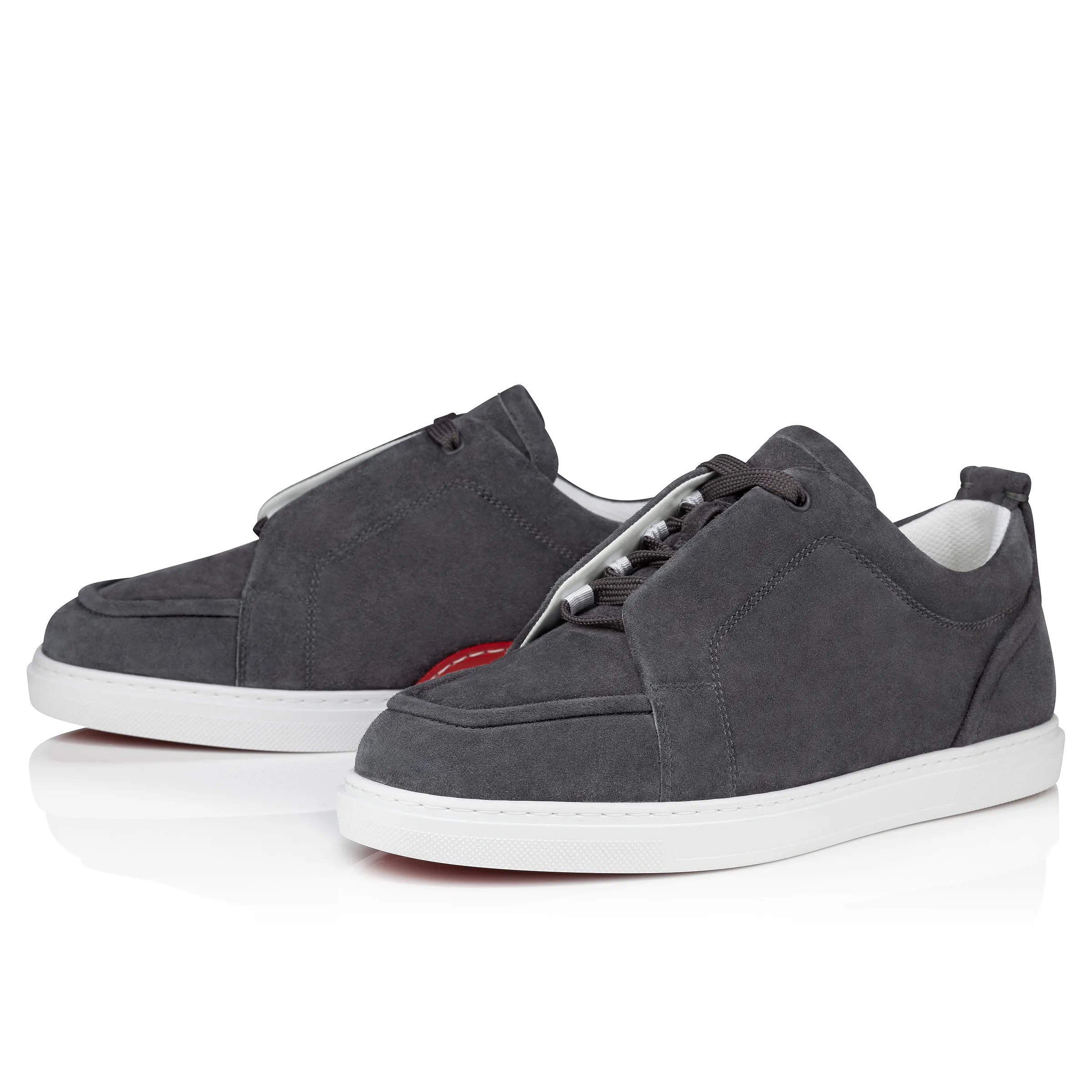 Jimmy Sneakers - Souple veau velours - Smoky - Men