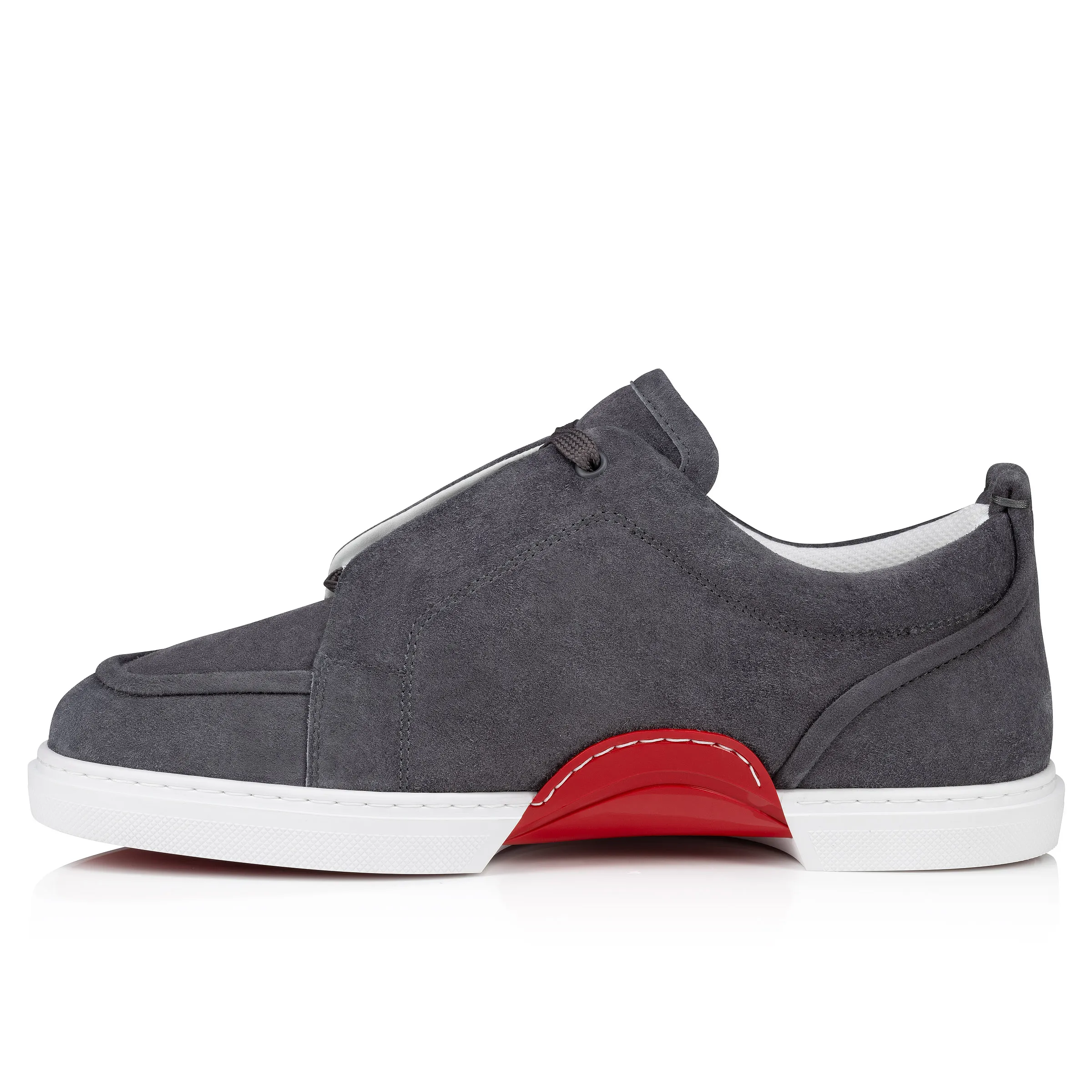 Jimmy Sneakers - Souple veau velours - Smoky - Men