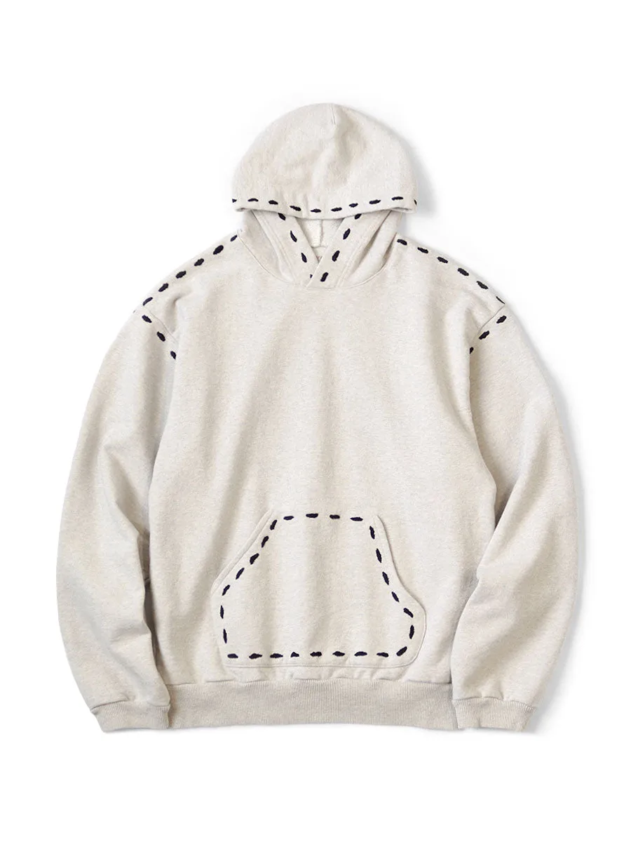 Kapital Fleece marionette hooded sweatshirt sweater