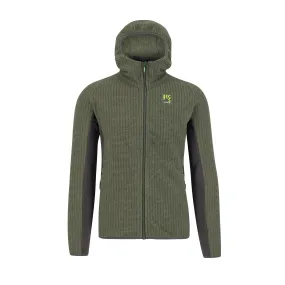 Karpos Men's Rocchetta Hoodie Fleece - Green | George Fisher UK