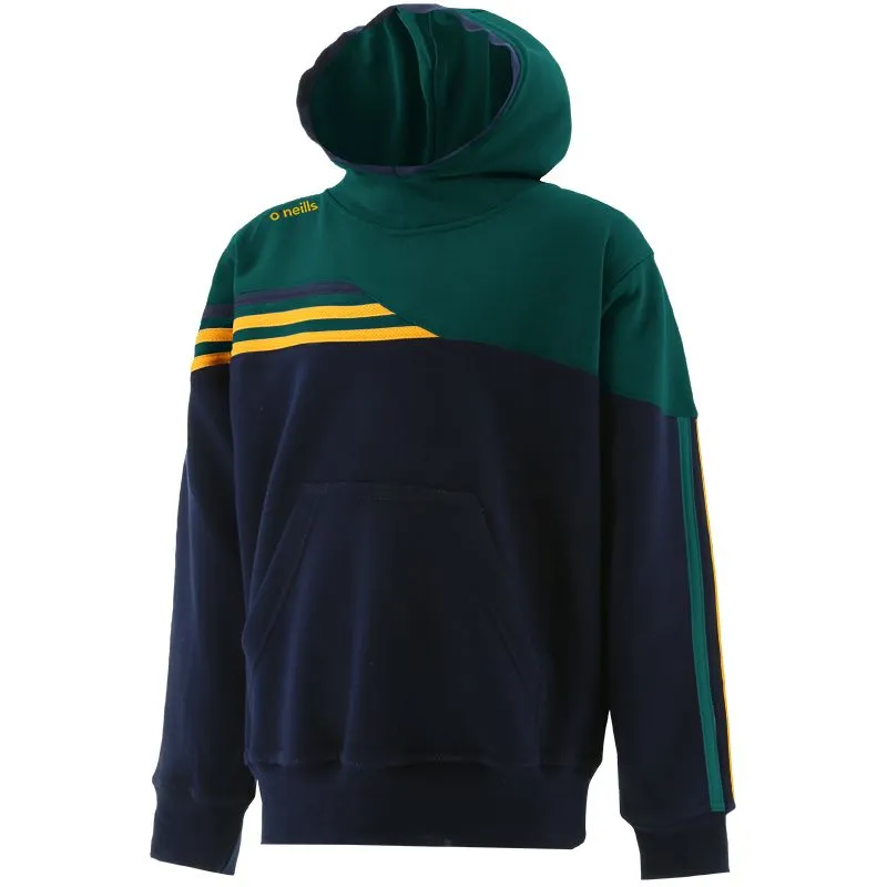 Kids' Nevis Fleece Overhead Hoodie Marine / Bottle / Amber