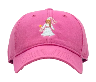 KIDS PRINCESS ON BRIGHT PINK HAT