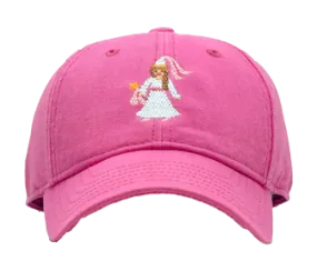 KIDS PRINCESS ON BRIGHT PINK HAT